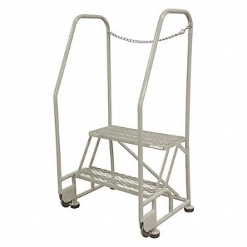 COTTERMAN Tilt and Roll Ldr Steel 50In. H. Gray, 21VA57