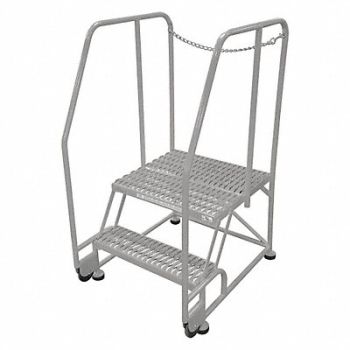 COTTERMAN Tilt and Roll Ldr Steel 50In. H. Gray, 21VA67