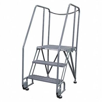 COTTERMAN Tilt and Roll Ldr Steel 60In. H. Gray, 21VA88