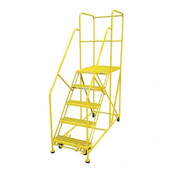 COTTERMAN Work Platform 5 Step Steel 86In. H., 21VD70