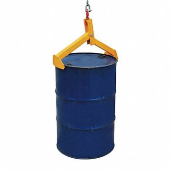 DAYTON Drum Lifter Yellow Vertical Steel, 21VG36