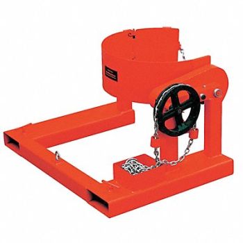 DAYTON Drum Lifter 1 Drum 55 gal 800 lb 26-3/8, 21VG49