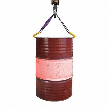 DAYTON Drum Sling Galvanized Vertical Steel, 21VG53
