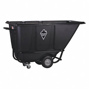 TOUGH GUY Tilt Truck Std 1/2 cu yd 850 lb Black, 21VK47