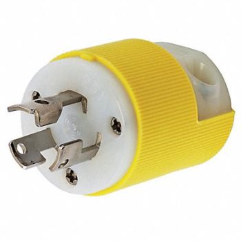 HUBBELL Plug 125V 15A L5-15P 2P 3W 1PH, 21VL05