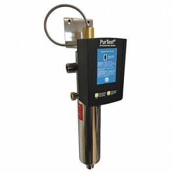 PURTEST UV Disinfection Unit 20 gpm 5 H 5 W, 21VL27