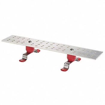 PANDUIT Busbar Copper Grounding Bar L 20in, 21WJ09