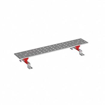PANDUIT Busbar Copper Grounding Bar L 24in, 21WJ10