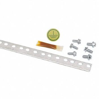PANDUIT Strip Kit Copper Grounding Bar L 78.65in, 21WJ51