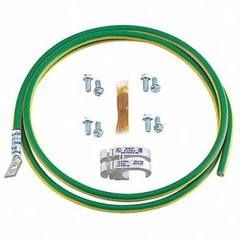 PANDUIT Wire Kit Copper Grounding Bar L 60in, 21WJ57