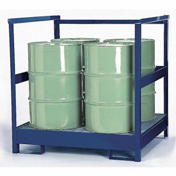 DENIOS Transport Spill Pallet 4 Drum, 21WK64