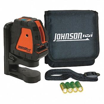 JOHNSON Cross Line Laser Int Red 150 ft., 21XK25