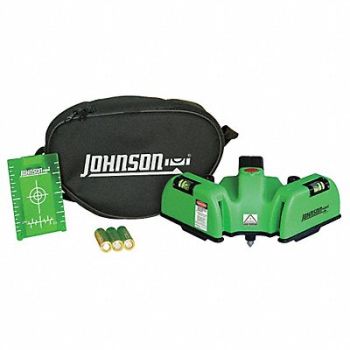 JOHNSON Line/Dot Laser Level Int Green 150 ft., 21XK28