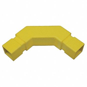 GRAINGER APPROVED Collar Connector 14-1/4 In L x 4 Ylw, 21XL90