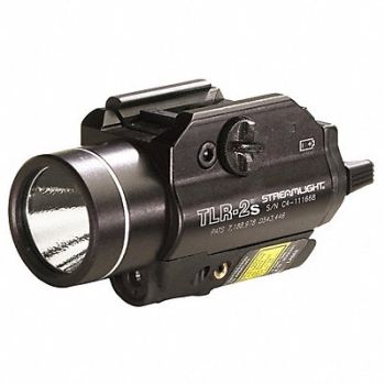 STREAMLIGHT Mounted Flshlght 300lm Alum Blk, 21XN59