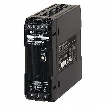 OMRON DC Power Supply 24VDC 5A 50/60Hz, 21XP10
