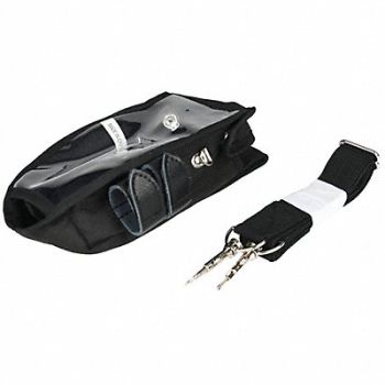INDUSTRIAL SCIENTIFIC Carrying Case Nylon Black, 21XR70