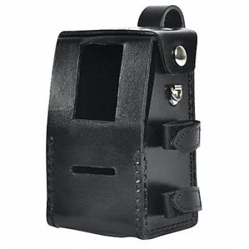 INDUSTRIAL SCIENTIFIC Carrying Case Leather Black, 21XR71