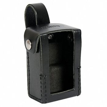 INDUSTRIAL SCIENTIFIC Carrying Case Leather Black, 21XR74