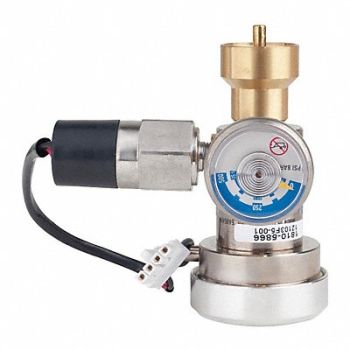 INDUSTRIAL SCIENTIFIC Gas Regltr w/Pressure Switch 34L CGA600, 21XT08