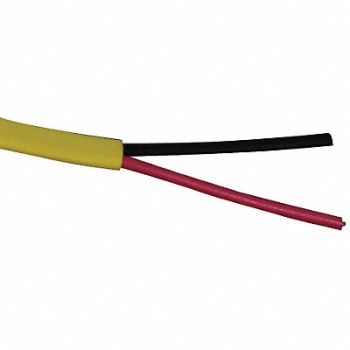 CAROL Data Cable Riser 2 Wire Yellow 1000ft, 21Y923