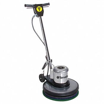 TORNADO Floor Scrubber Single 20 In 1.5HP 175rpm, 21YG51
