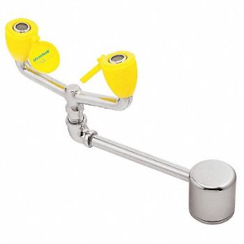 SPEAKMAN Eyewash Tabletop Chrome Push Handle, 21YG63