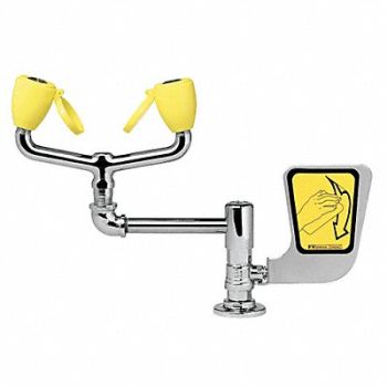 SPEAKMAN Eyewash Tabletop Chrome Push Handle, 21YG66