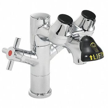 SPEAKMAN Eye/Face Wash Station Counter Chrome, 21YG72