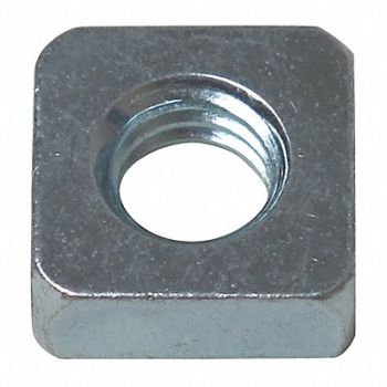 GRAINGER APPROVED Drum Nut 5/16 in Square Steel PK10, 21YK58