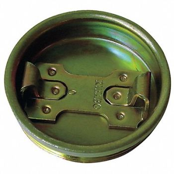 GRAINGER APPROVED Drum Plug Steel Polyethylene PK10, 21YK60