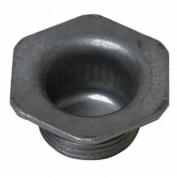GRAINGER APPROVED Drum Plug Gray Steel PK10, 21YK63