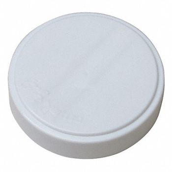 GRAINGER APPROVED Capseal White Round Steel Drums PK10, 21YK83