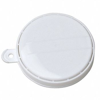 GRAINGER APPROVED Capseal White Round Steel Drums PK10, 21YK87