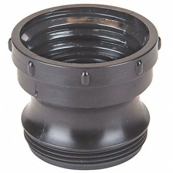 GRAINGER APPROVED Lqd Stge Ctr Adapter 2 in Buttress PP, 21YK93