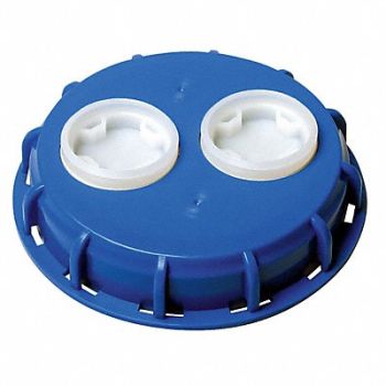 GRAINGER APPROVED Lqd Stge Ctr Cap 2 in NPT HDPE, 21YK95