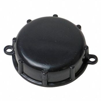 GRAINGER APPROVED Lqd Stge Ctr Dust Cap 2 in Buttress HDPE, 21YK98