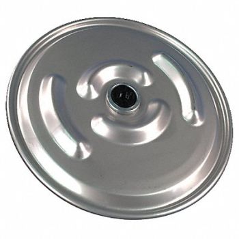 GRAINGER APPROVED Lqd Stge Ctr Cover 2 in SS, 21YL03