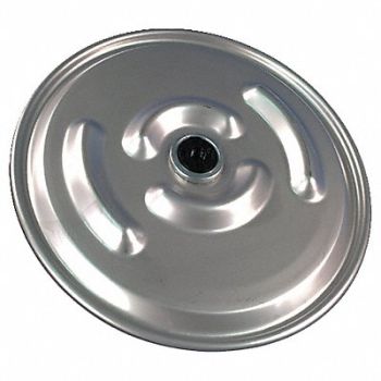 GRAINGER APPROVED Lqd Stge Ctr Cover 3 in SS, 21YL04