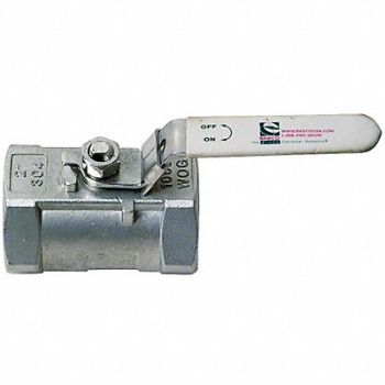 GRAINGER APPROVED Lqd Stge Ctr Valve 2 in NPT SS, 21YL05
