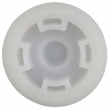 GRAINGER APPROVED Drum Plug Natural PE EPDM Rubber, 21YL19