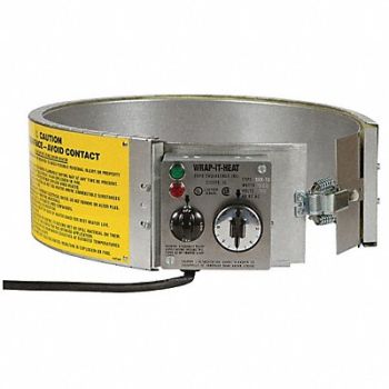 GRAINGER APPROVED Drum Heater 12.5 A 16 gal Steel, 21YL30