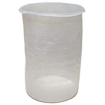 GRAINGER APPROVED Drum Liner Natural 55 gal LDPE, 21YL68