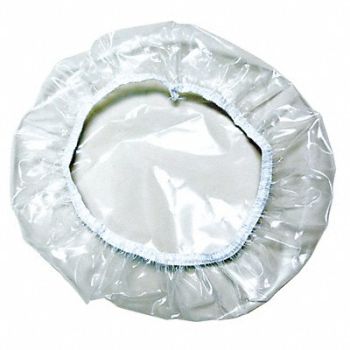 GRAINGER APPROVED PailCover Clr 5gal Dust/WaterResis PK100, 21YL79