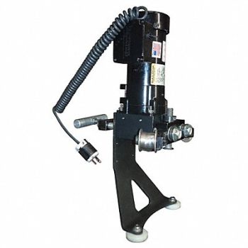 GRAINGER APPROVED Drum Deheader 4in Hardened Steel Black, 21YL80