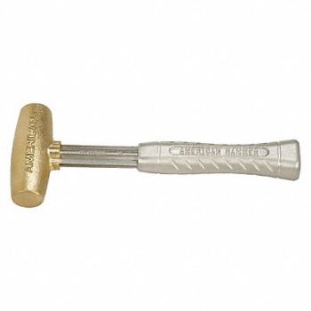 AMERICAN HAMMER Sledge Hammer 4 lb 12 In Aluminum, 21YT87