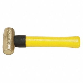 AMERICAN HAMMER Sledge Hammer 1 lb 9-1/2 In Fiberglass, 21YT89