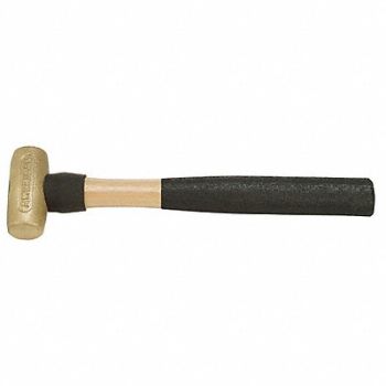 AMERICAN HAMMER Sledge Hammer 1-1/2 lb 12-1/2 In Wood, 21YU01