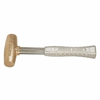 AMERICAN HAMMER Sledge Hammer 3 lb 12 In Aluminum, 21YU13