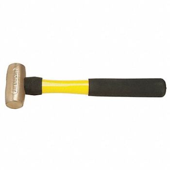 AMERICAN HAMMER Sledge Hammer 2 lb 12 In Fiberglass, 21YU18